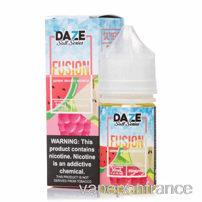 Pastèque Glacée Pomme Verte Framboise - 7 Sels De Fusion Daze - 30 Ml 50 Mg Stylo Vape